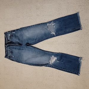 Abercrombie & Fitch ankle straight jeans
